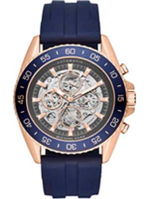 Horlogeband Michael Kors MK9025 Silicoon Blauw 24mm