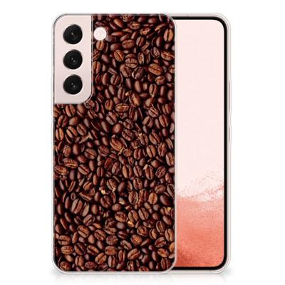 Samsung Galaxy S22 | Siliconen Case | Koffiebonen