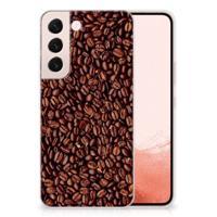 Samsung Galaxy S22 | Siliconen Case | Koffiebonen