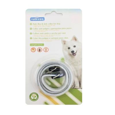 Nobleza Honden vlooienband - Reflecterend - Werking 4 tot 6 weken - 56 cm