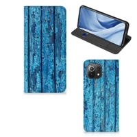Xiaomi 11 Lite NE 5G | Mi 11 Lite Book | Wallet Case | Wood Blue