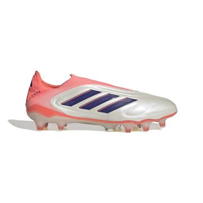 adidas Copa Pure III Elite Veterloze Gras Voetbalschoenen (FG) Gebroken Wit Blauw Roze