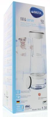 Waterfilterkaraf white/graphite