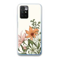 Floral bouquet: Xiaomi Redmi 10 Transparant Hoesje