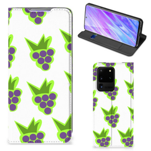 Samsung Galaxy S20 Ultra Flip Style Cover Druiven