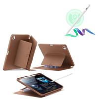 iPad Pro 11″ (2024) Flip Magnetic Case with Pencil Bundle - Brown