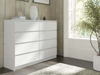 Commode MAJDA 8 lades wit