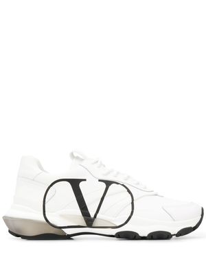 Valentino Garavani claquettes Vlogo - Blanc