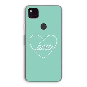 Best heart pastel: Google Pixel 4a 5G Transparant Hoesje