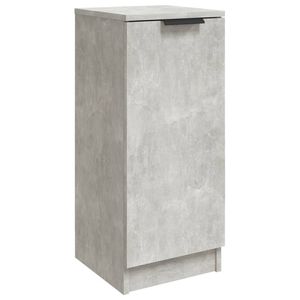 The Living Store Dressoir Betongrijs - 30x30x70 cm - Praktisch materiaal