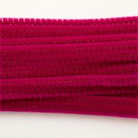 Vaessen Creative • chenilledraden 6mm 25st. 30cm fuchsia