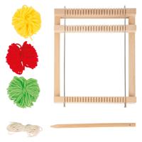 Small Foot - houten weefgetouw compact, 6dlg.