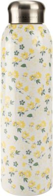 Laura Ashley giftset thermosfles Petit Flowers geel