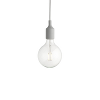 Muuto E27 Hanglamp LED - Lichtgrijs