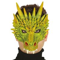 Draak/draken horror masker van foam - thumbnail