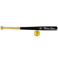 Honkbal knuppel set - met bal - 71 cm - hout - honkbalknuppel - sportief speelgoed
