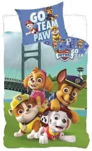 Paw Patrol dekbedovertrek brug 140 x 200 cm - 70 x 90 cm - katoen