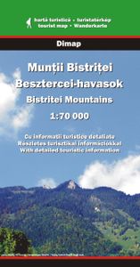 Wandelkaart Bistrita Mountains Map | Dimap