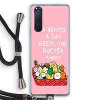 Bento a day: Sony Xperia 5 II Transparant Hoesje met koord
