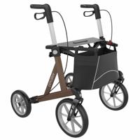 Rollator Explorer Outdoor (9,2 kg) | Rehasense | Buiten rollator | Grote wielen met zachte banden | Medium | Maximaal 200 kg | ERBOM550