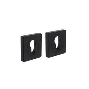 Intersteel Vierkant rozetTira profielcilinder zwart - 0023.318587