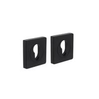 Intersteel Vierkant rozetTira profielcilinder zwart - 0023.318587 - thumbnail