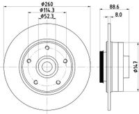 Remschijf 8DD355126481