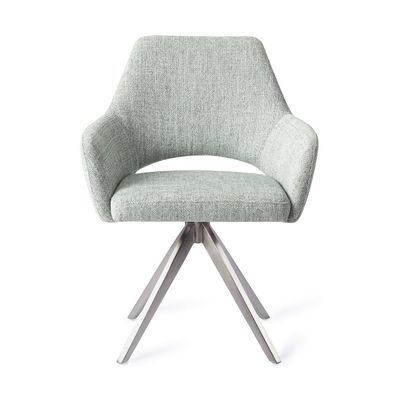 Jesper Home Yanai eetkamerstoel Soft Sage turn rose