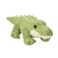 Wild Republic pluche knuffel Krokodil - 13 cm - groen - Speelgoed knuffeldieren Wild Republic pluche knuffel Krokodil - 13 cm - groen - Speelgoed knuffeldieren