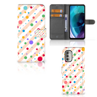 Motorola Moto G51 5G Telefoon Hoesje Dots