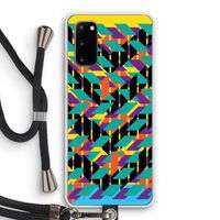 Skew Bee 1: Samsung Galaxy S20 Transparant Hoesje met koord