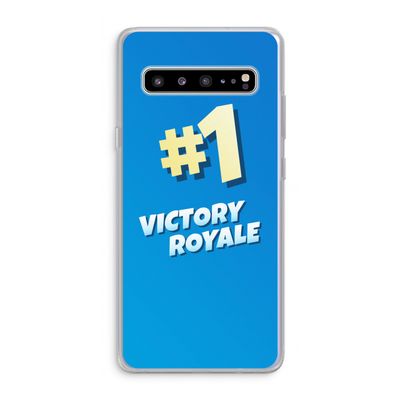Victory Royale: Samsung Galaxy S10 5G Transparant Hoesje