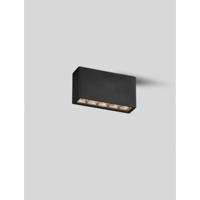 Lyora PlafondlampJax rechthoek antraciet - 9050703