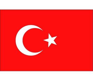 Vlag vanTurkije plakstickers