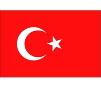 Vlag vanTurkije plakstickers