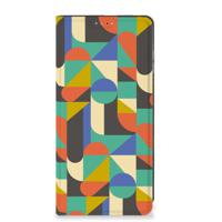 Samsung Galaxy A25 Hoesje met Magneet Funky Retro