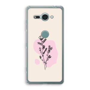 Roses are red: Sony Xperia XZ2 Compact Transparant Hoesje