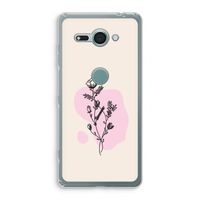 Roses are red: Sony Xperia XZ2 Compact Transparant Hoesje