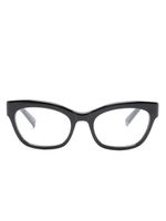 Saint Laurent Eyewear lunettes de vue à monture rectangulaire - Noir