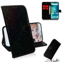 Voor Xiaomi Redmi 6 Pro effen kleur kleurrijke magnetische Buckle horizontale Flip PU lederen draagtas met houder & kaartsleuven & portemonnee & Lanya