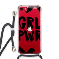 Girl Power #2: iPhone SE 2020 Transparant Hoesje met koord Girl Power #2: iPhone SE 2020 Transparant Hoesje met koord