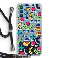 8-bit N°6: Samsung Galaxy A32 4G Transparant Hoesje met koord