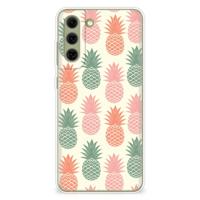 Samsung Galaxy S21FE | Siliconen Case | Ananas