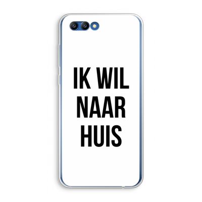 Ik wil naar huis: Honor 10 Transparant Hoesje