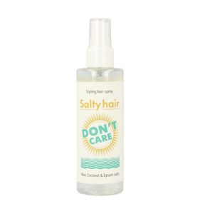 Salty hair styling hair spray