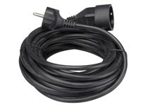 Verlengkabel 10 m zwart 3g1.5 - Velleman