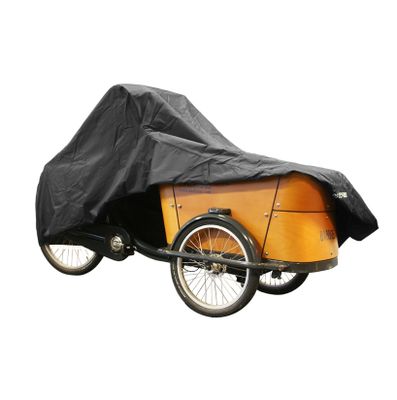 Bakfiets Regenhoes Beschermhoes 3 Wieler