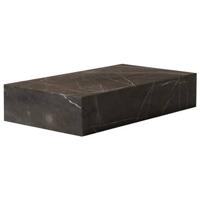 Audo Copenhagen Plinth Grand salontafel 137x76 Kendzo marmer grijs