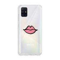 Kusje: Galaxy A51 4G Transparant Hoesje
