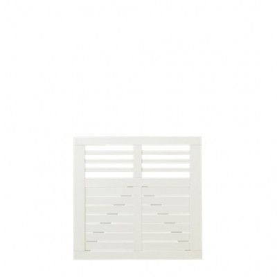 Wit Houten Tuinpoort Decora 100 x 95 CM